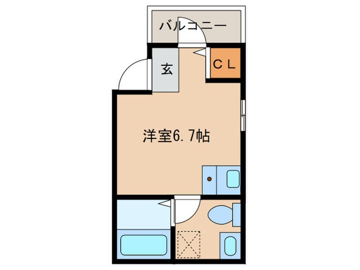 KYOTO HOUSE西寺の物件間取画像