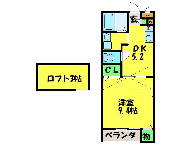 ＭＡＩＳＯＮ　ＰＡＲＴＩＲの物件間取画像