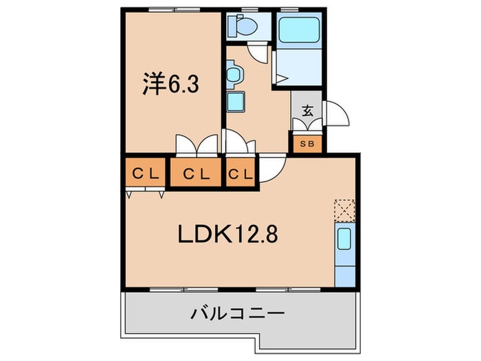 ロイヤルマンション２号棟の物件間取画像