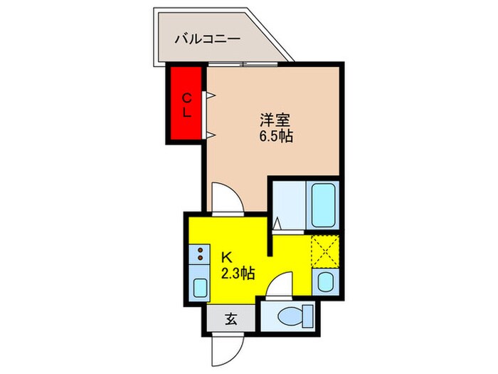 みおつくし滝井の物件間取画像