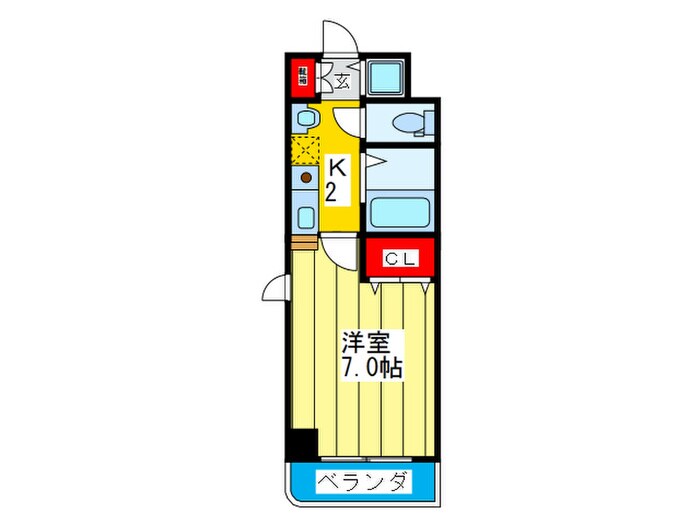 ル・フォン今里の物件間取画像