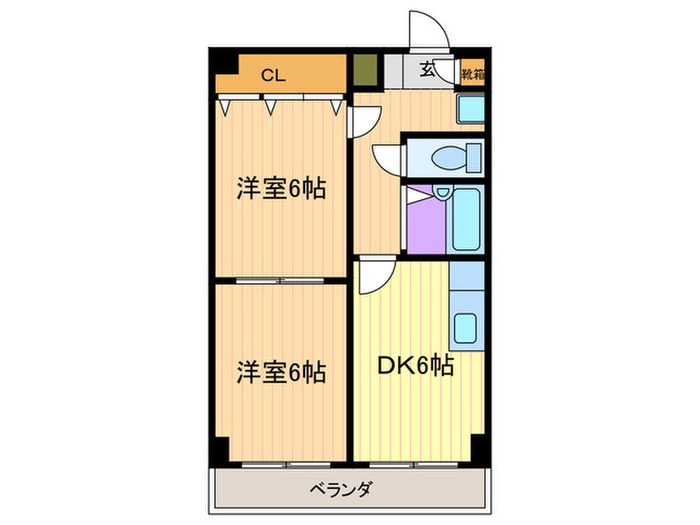 アラミスの物件間取画像