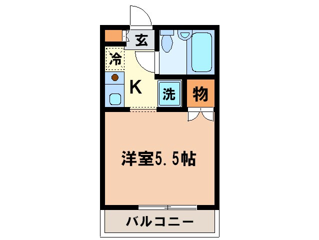 物件間取画像