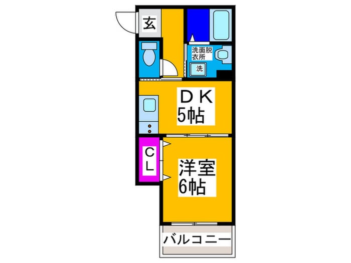 クレ－ルなかもずの物件間取画像