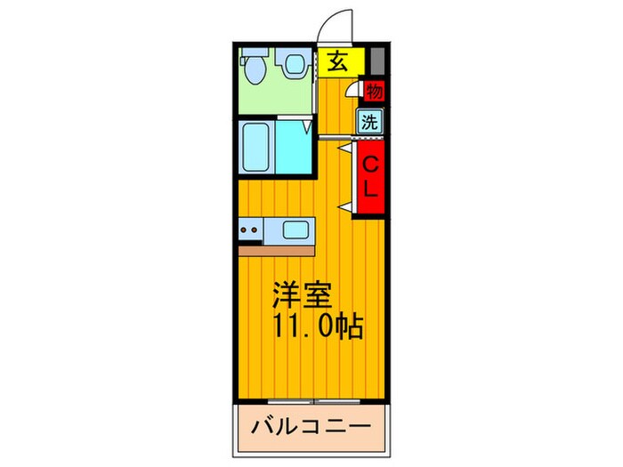 物件間取画像