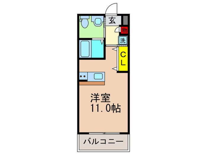 物件間取画像