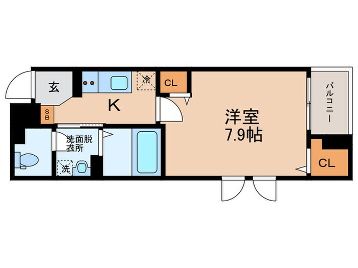 イリーデの物件間取画像