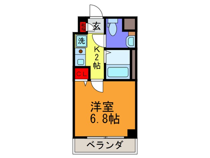 エス・グランデ渋川の物件間取画像