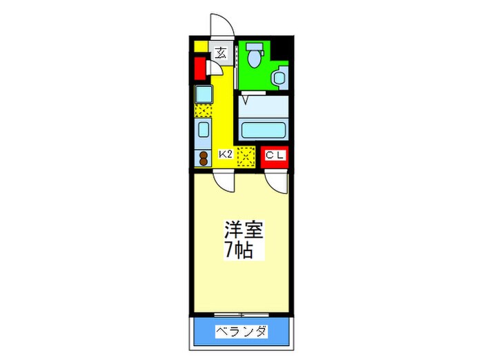 Ｕｒｏ勝山の物件間取画像