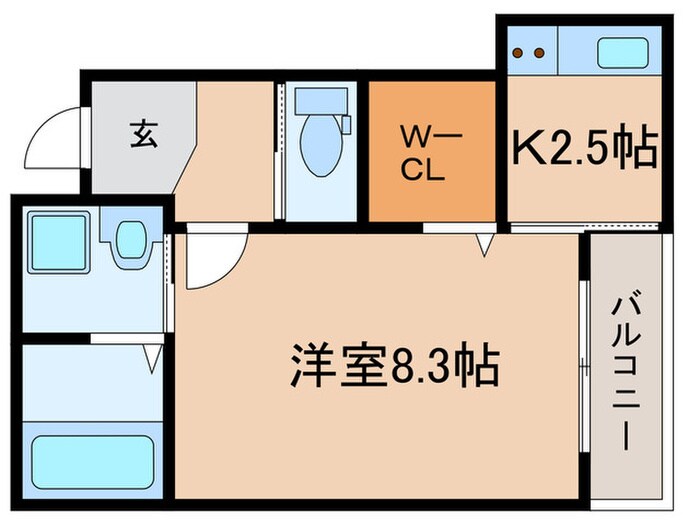 セレーノ塚口の物件間取画像