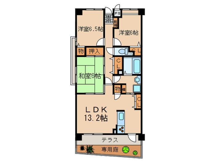 グランＫＳジオの物件間取画像
