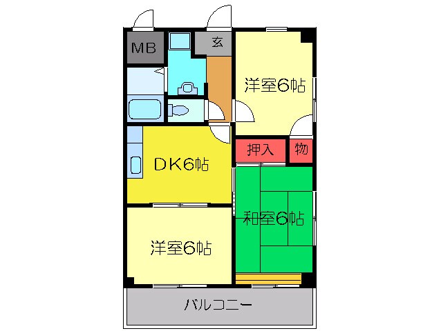 オクトステ－ジの物件間取画像