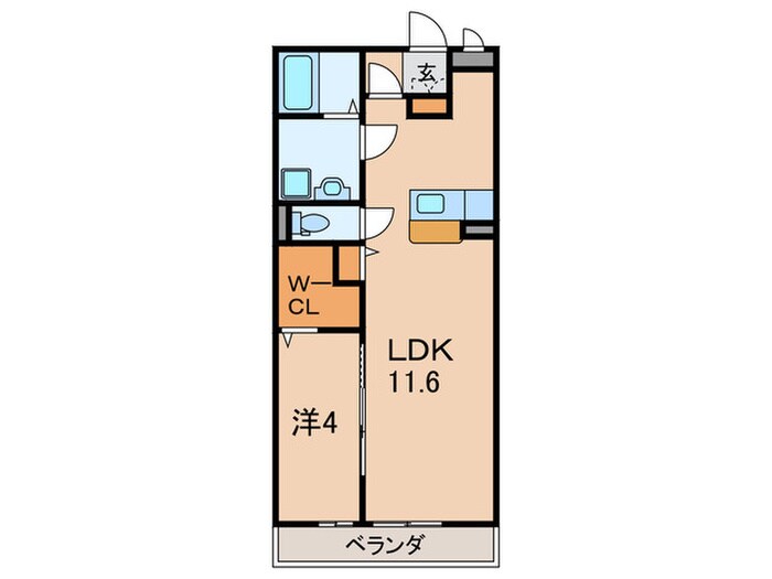 エスポワ－ル西明石の物件間取画像