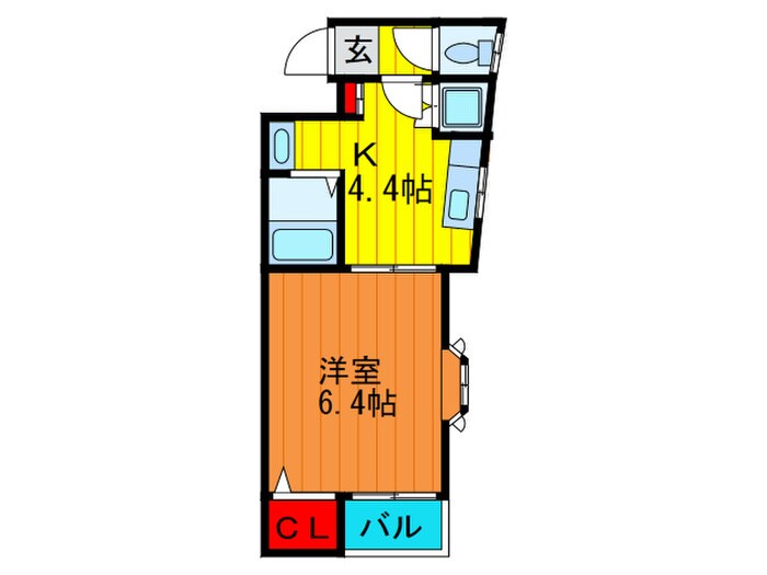 パルコ－ト門真本町の物件間取画像