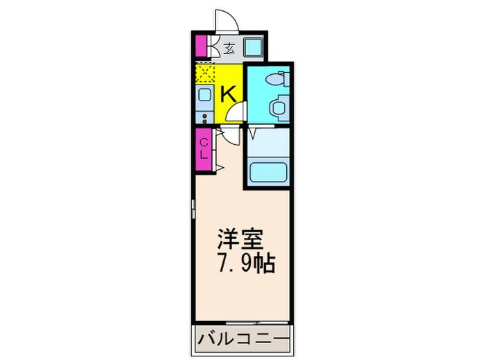 ウインズコ－ト西緑丘の物件間取画像