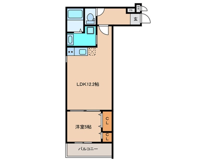 フジパレス エン Ⅱ号館の物件間取画像