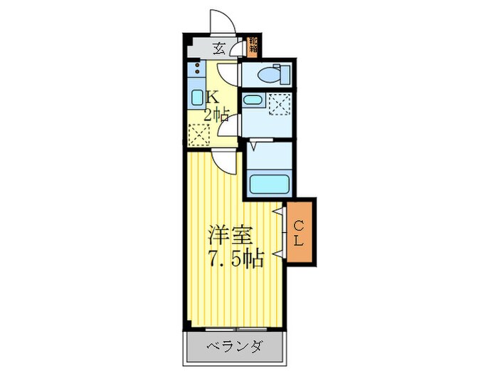 Coto Glance紫明通の物件間取画像