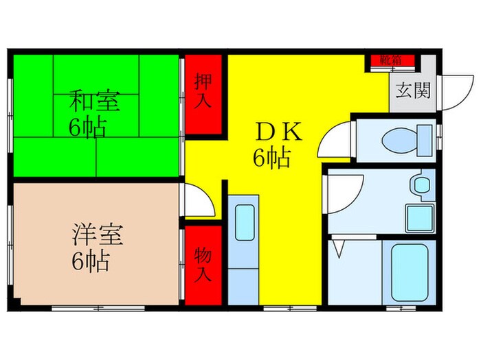 グリ－ンシティ－Ⅰの物件間取画像