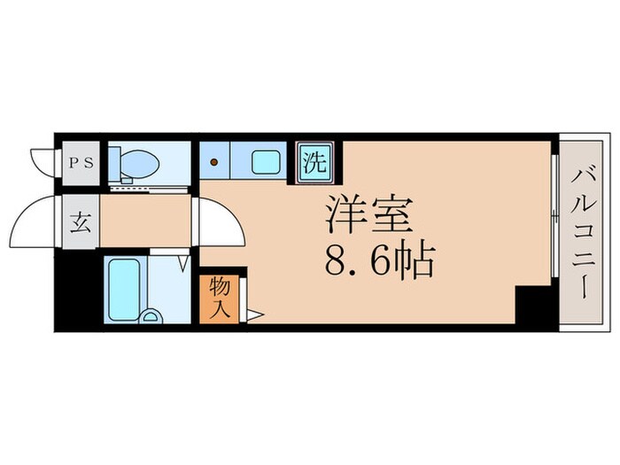 イクスピリオド京都河原町の物件間取画像