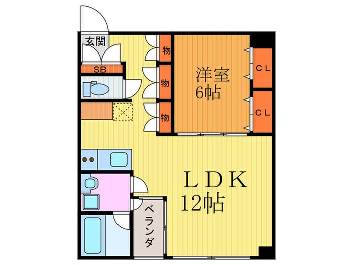 ＩＭＰＡＣＴ　ＩＫＵの物件間取画像