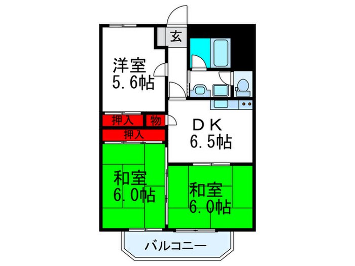 物件間取画像