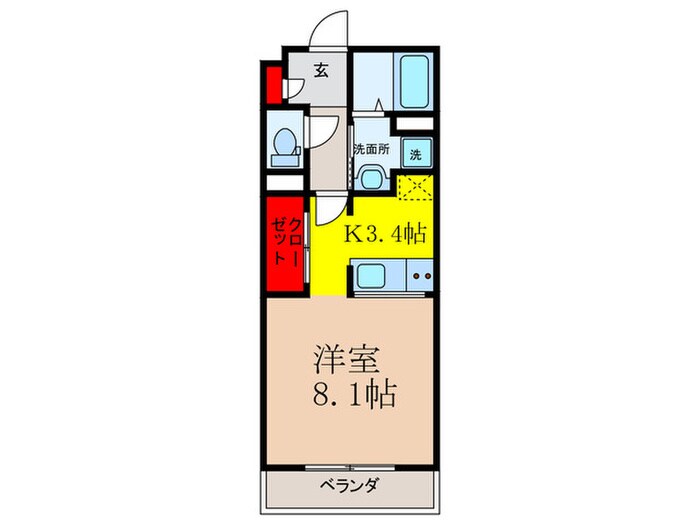 メゾン・ド・エトワ-ルの物件間取画像