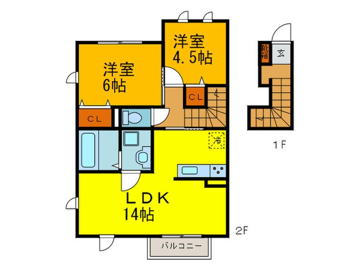 エルカミーノレアルの物件間取画像