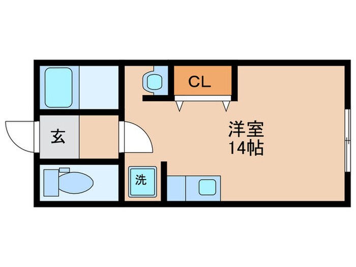 第２田辺マンションの物件間取画像