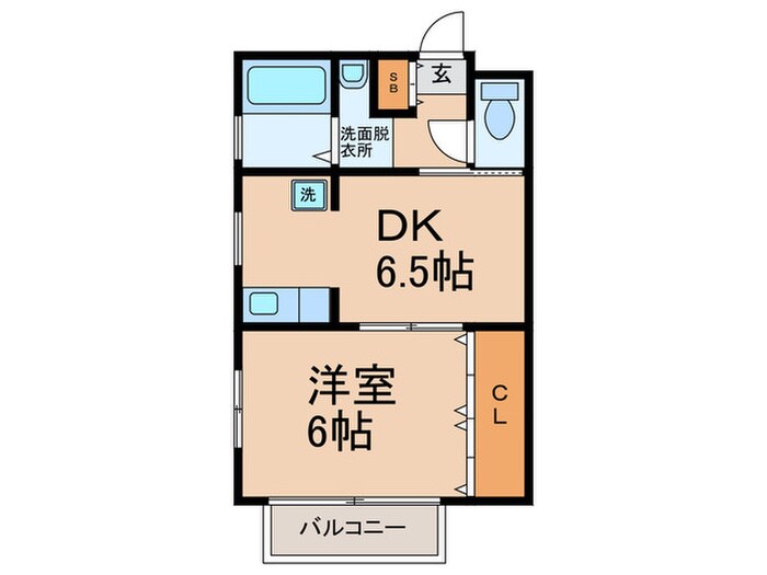 ピュアコ－トⅡの物件間取画像