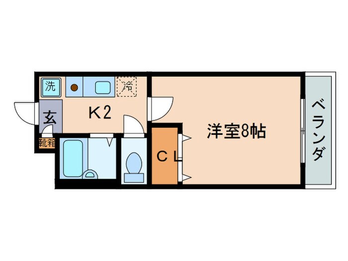 メゾンソレイユの物件間取画像