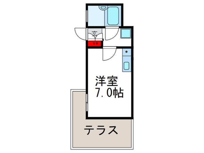 千里山ハイツの物件間取画像