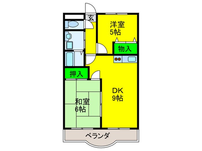 エミグラント平兵衛の物件間取画像