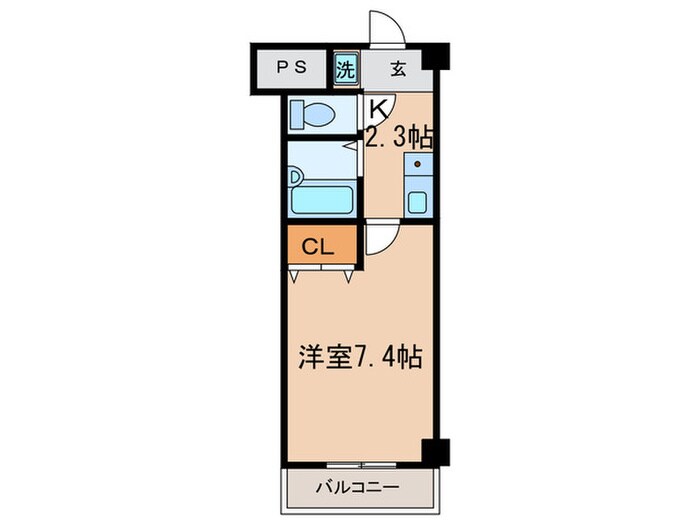 レイクヴュー堅田の物件間取画像