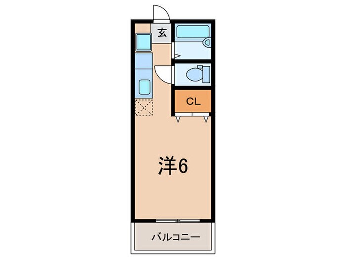 カトルセゾン西昆陽の物件間取画像