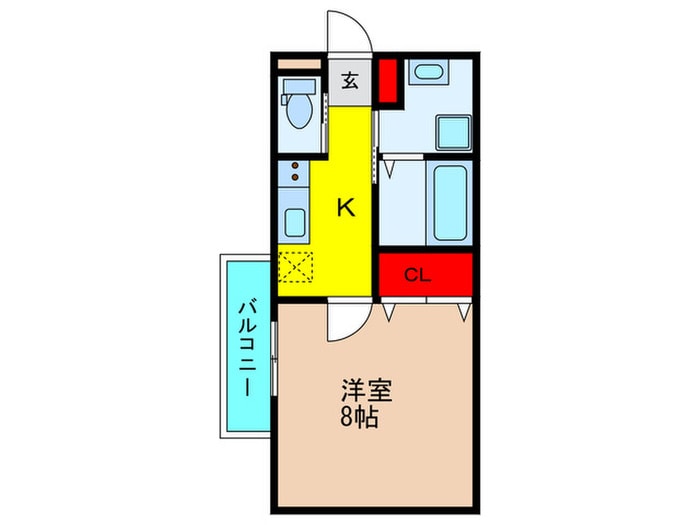 casa松丘の物件間取画像