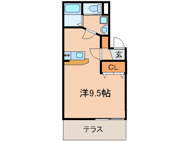 サンパティ－クの物件間取画像