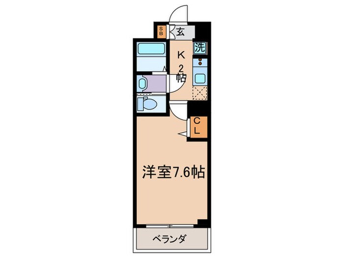 キンブリッジ京都千本丸太町の物件間取画像