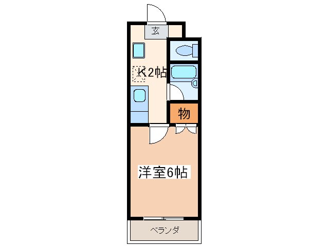 プレミアム堀江の物件間取画像