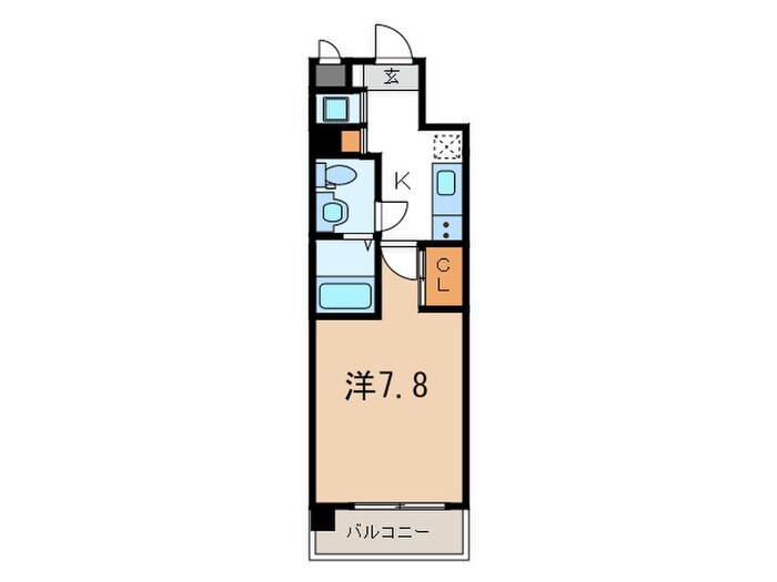 KTG RESIDENCE芦屋西の物件間取画像