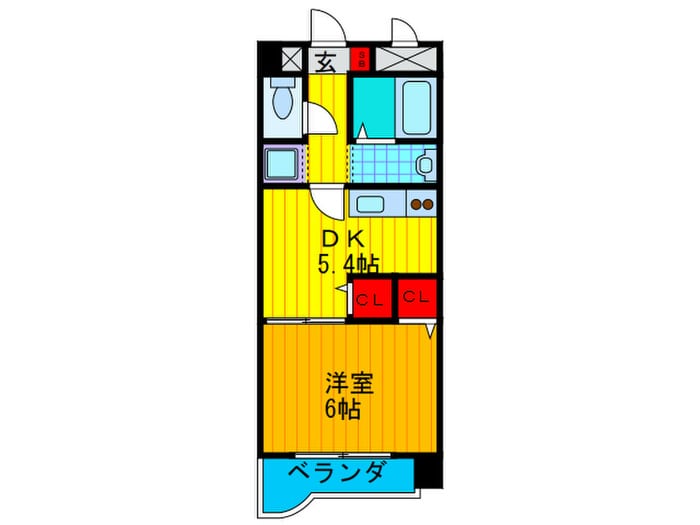 ウエストヴィラ21の物件間取画像