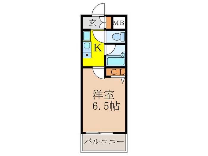 エスリ－ド新大阪第５（903）の物件間取画像