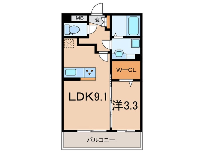 アネックスコートの物件間取画像