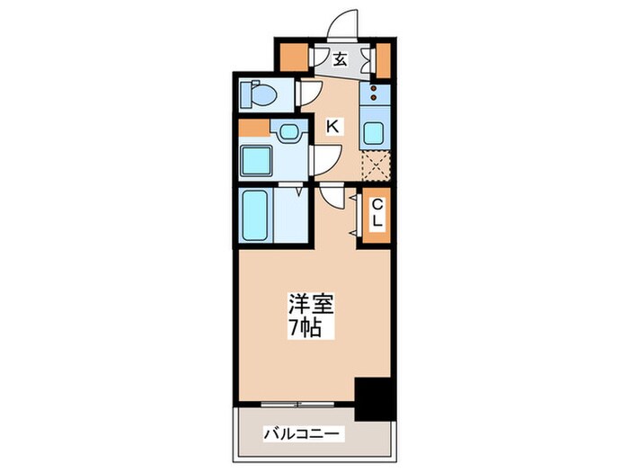 セレニテ難波リアンの物件間取画像