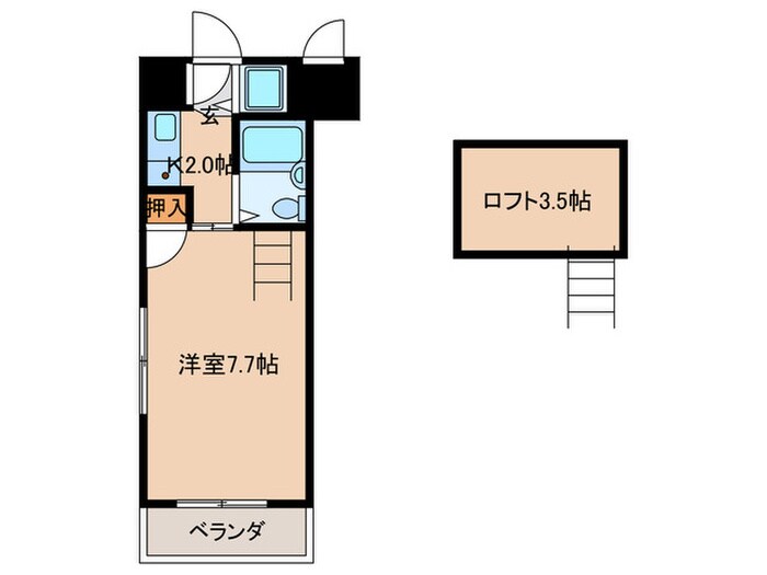 グランリッチ箕面の物件間取画像