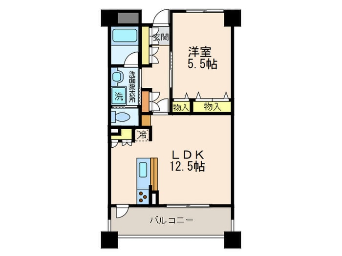 ア－バネックス神戸駅前の物件間取画像