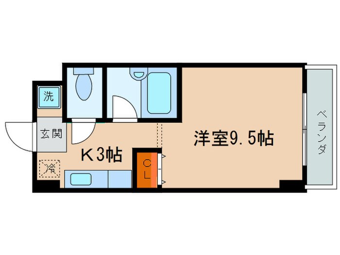 カルテットＫＯＢＯＲＩ　Ｃ棟の物件間取画像