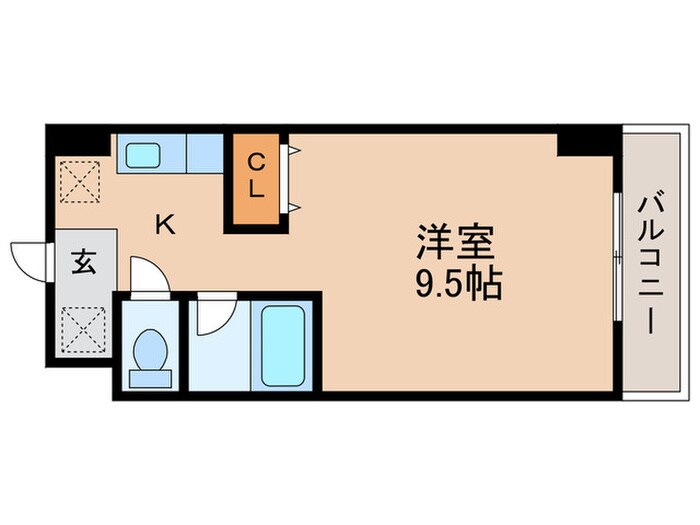カルテットＫＯＢＯＲＩ　Ｃ棟の物件間取画像