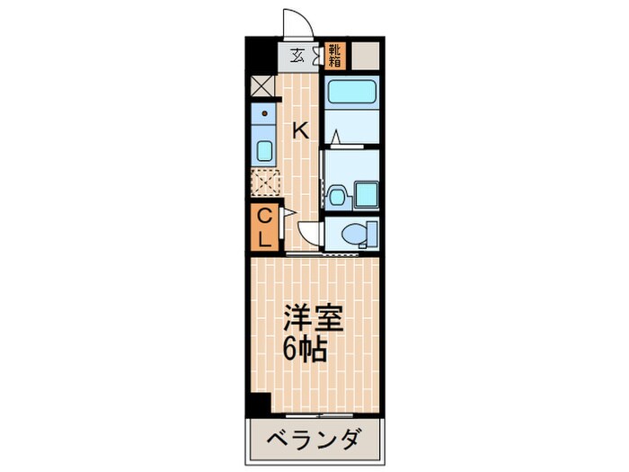 ロールス塚口Ⅱの物件間取画像