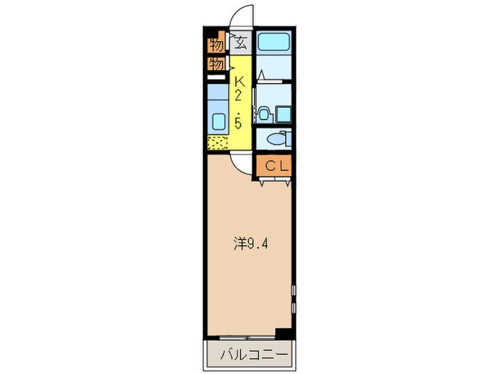 カ－サ　フィオ－レの物件間取画像