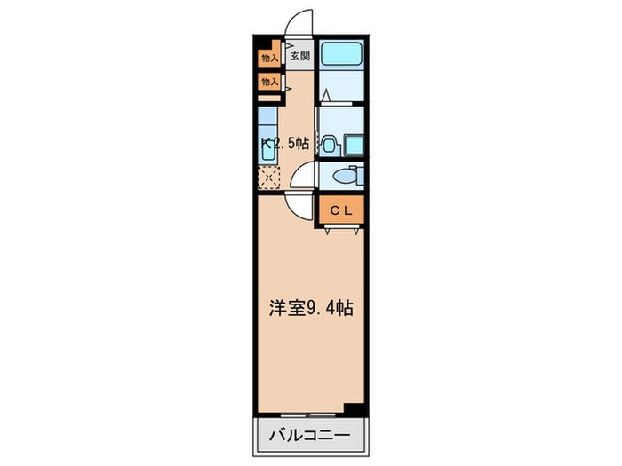 カ－サ　フィオ－レの物件間取画像